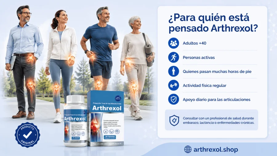 Arthrexol — para quién están indicadas las cápsulas